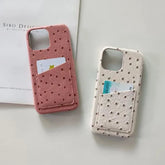 Ostrich Pattern Card Holder Phone Case